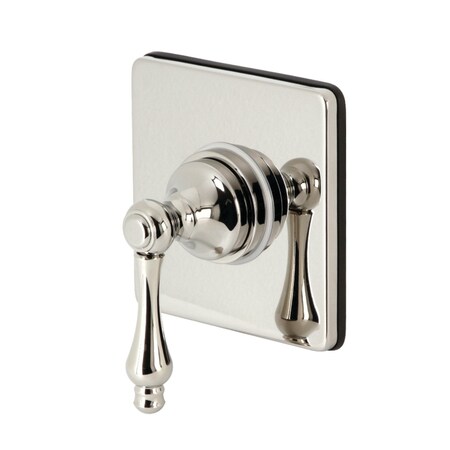 Kingston Brass KS3046AL Three-Way Diverter Valve with Trim Kit, Polished Nickel